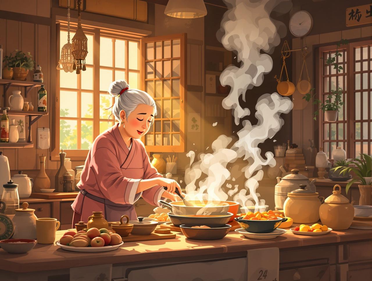 穿越短剧作品《外婆的厨房》- 亲情伦理题材短剧